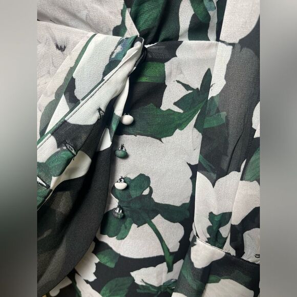 The Kooples SHORT PRINTED Floral DRESS NWT Size 1= Size S = US 4 - Picture 5 of 16